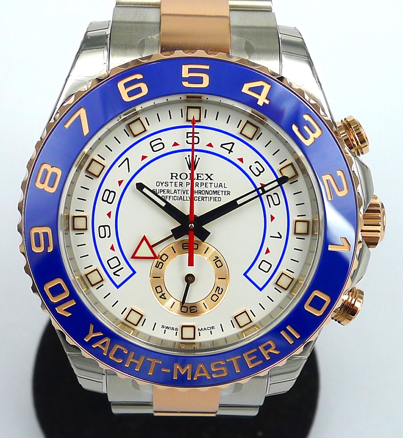 rolex yachtmaster 2 two tone rose gold