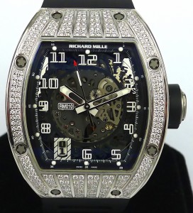 Richard Mille RM010 Diamond With 18K White Gold - GR Luxury