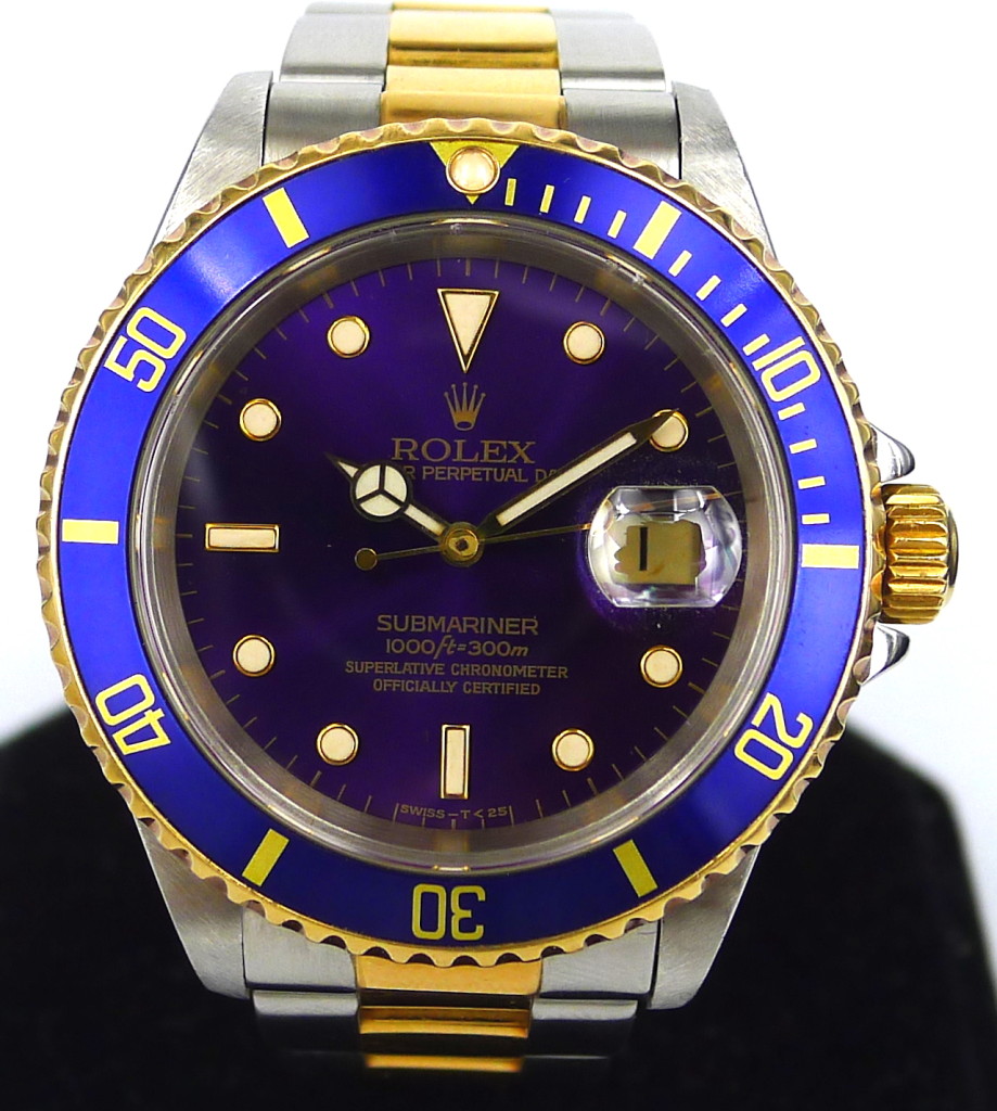 rolex steel gold submariner