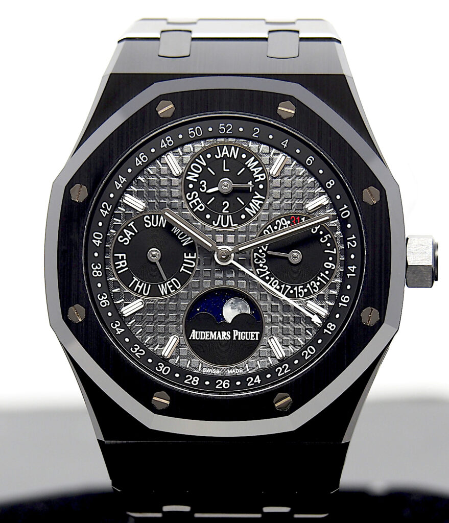 Audemars Piguet Perpetual Calendar Moonphase Black Ceramic 41MM Ref