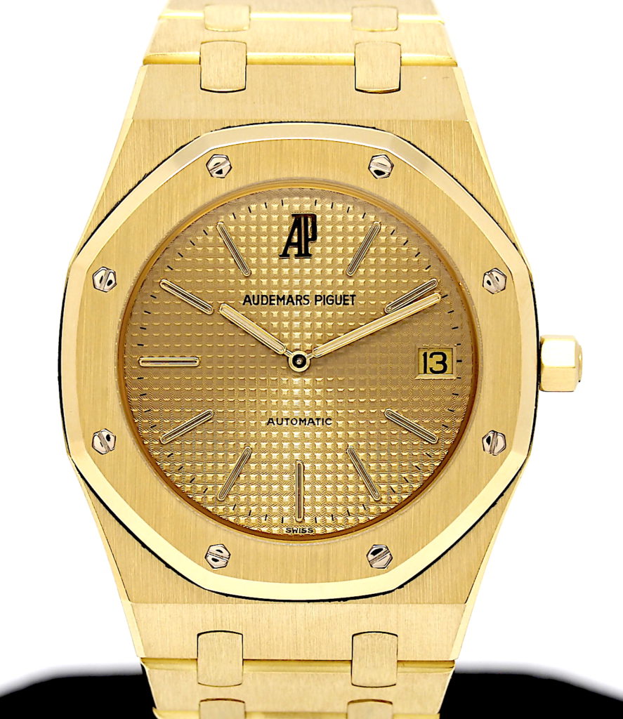 Vintage Audemars Piguet 18k Yellow Gold 39mm Royal Oak Ref 5402ba - Gr 